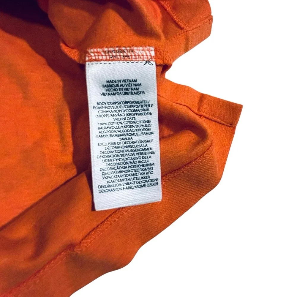 Polo Ralph Lauren Mens XL Orange Classic Fit Cotton Pony Logo Polo Shirt